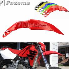 Universal Motorcycle Supermoto Front Fender Red Enduro Dirt Bikes Motocross Front Mud Guard For MX EXC XC SX KX KLX YZ RM-Z 450 2024 - buy cheap