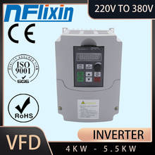 4KW 8.5A 400HZ VFD Input 220V 1ph to Output 380V 3ph Variable Frequency Inverter for Motor Speed Control 2024 - buy cheap