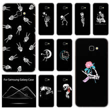 Soft Silicone Phone Case Dark skull art For Samsung Galaxy J8 J6 J4 J2 Pro 2018 Core J6 J7 Prime J3 2016 J5 2017 EU J4Plus Cover 2024 - buy cheap