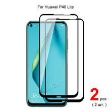 For Huawei P40 Lite Full Coverage Tempered Glass Phone Screen Protector Protective Guard Film 2.5D 9H Hardness 2024 - buy cheap