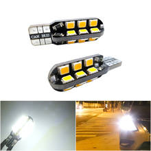 2x T10 LED 194 W5W Auto LED Side Marker Dome Reading License Plate Light White For Passat B6 Golf5 MK6 MK3 Jetta6 Polo 2024 - buy cheap