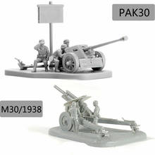 1:72 Scale PAK40 M30 Anti Tank Cannon Assembly Model Kit Building Bricks Puzzles Education Toys For Children Kids Birthday Gifts 2024 - buy cheap