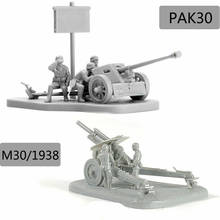 1:72 escala pak40 m30 anti tanque canhão conjunto modelo kit tijolos de construção puzzles educação brinquedos para crianças presentes aniversário 2024 - compre barato