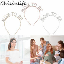 Chicinlife-Diadema de corona para mamá, tocado para embarazadas, para fiesta de nacimiento de bebé, anuncio, 1 ud. 2024 - compra barato