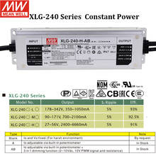 Taiwan MEAN WELL Xlg-240 H L M Series 750mA 1400mA 4900mA Power Supply 240W Constant Power Waterproof Adjustable PFC Driver 2024 - buy cheap