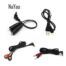 Cable for USB charging Output transfer Accessory connect High Performance Electric Shock Host Sex Toys Medical Themed DJXP001-C 2024 - buy cheap