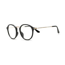 Óculos redondo, óculos redondo e retrô, armação transparente para mulheres e homens, personalizado de miopia, presbiopia, lentes de prescrição óptica l3 2024 - compre barato