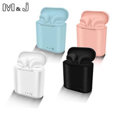 M&J i7s Mini TWS Bluetooth 5.0 Wireless Earphones Earbuds With Charging Box Sports Headsets For iPhone Android Samsung Xiaomi 2024 - buy cheap