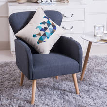 Nordic Single Sofa Set Modern Armchair for Living Room Bedroom Furniture Balcony Armchair Lazy Sofa Leisure Chairs Kitchen AZ 2024 - buy cheap