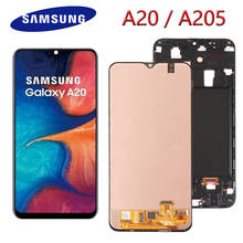 Pantalla LCD Original de 6,4 pulgadas para Samsung Galaxy A20, A205, SM-A205F, A205, A205F 2024 - compra barato