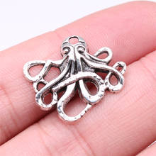 WYSIWYG 10pcs 23x20mm Pendant Small Octopus Small Octopus Charm Pendants For Jewelry Making Small Octopus Pendants 2024 - buy cheap