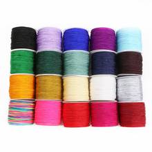 40M 0.8mm Cotton Cord Nylon Cord Thread String For Jewelry Making DIY Tassels Beading Braided Bracelet Chinese Knot Macrame 2024 - buy cheap