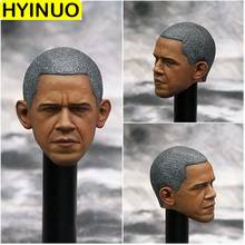 Escultura de cabeza negra de soldado masculino, A-29, escultura de cabeza del presidente de EE. UU., para cuerpo de figura de acción de 12 pulgadas, se puede usar como regalo, 1/6 2024 - compra barato
