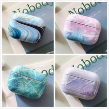 Cute Earphone cover for Apple Airpods Pro Case 2019 Marble Luxury Hard Cover for Apple Air Pods Pro 3 Headphone Earpods Plastic 2024 - buy cheap