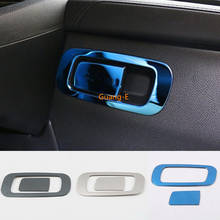 Car Style Trim Stainless Steel Center Console Cup Holder Gear Storage Box Frame For Honda civic 10th sedan 2016 2017 2018 2019 2024 - buy cheap