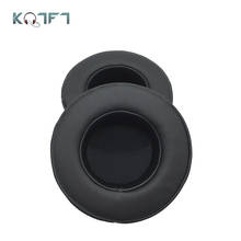 Kqtft veludo substituição earpads para som criativo blaster evo zx fones de ouvido almofadas de ouvido peças earmuff capa coxim copos 2024 - compre barato