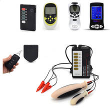 Kit de eletrochoque clipes de mamilo, plugue anal elétrico de silicone bunda, estimulador de massagem vaginal, dilatador anal, brinquedos sexuais para mulheres 2024 - compre barato
