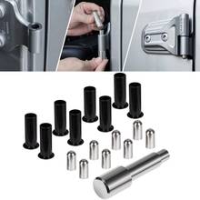 17pcs/Set Door Pin Guides & Door Bushing Removal Tool For Jeep Wrangler JK JL Stainless Steel Door Hinge Pin Bolts Guides Liners 2024 - buy cheap