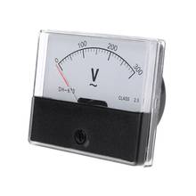 AC 0-300V Analog Panel Meter Voltmeter DH-670 Voltage Gauge Panel Volt Meter 2024 - buy cheap