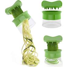 Vegetable Fruit Spiral Slicer Salad Tools Zucchini Noodle Carrot Cucumber Grater Spiral Blade Cutter  Kitchen Accessories 2024 - buy cheap