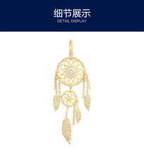 New Zircon Tassel Dreamcatcher Earring Long Drop Dangle Gold Color Flower Monaco Earring Dream Catcher For Women Brincos Jewelry 2024 - buy cheap