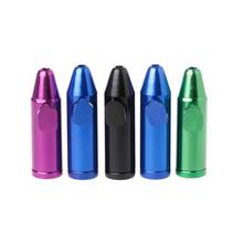 1pc Metal Aluminum Snorter Sniffer Snuff Snorter Powder Bullet Dispenser Boxes 2024 - buy cheap