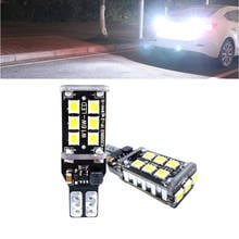 2 pçs super brilhante t15 w16w 921 15 smd led 2835 carro auto canbus reverso luz invertendo iluminação de volta lâmpada t15 w16w conduziu a luz 2024 - compre barato