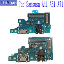 Conector de carga USB Flex Original para Samsung Galaxy A41, A51, A71, A415, A515, A715, A715F, pieza de reparación de la placa base del puerto del cargador 2024 - compra barato