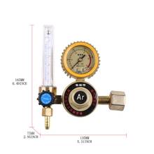 Medidor de fluxo tig, medidor de pressão co2 de argônio g5/8 "0-25mpa, medidor de fluxo de solda, regulador de amortecedor, medidor de gás a0ke 2024 - compre barato