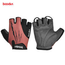 Boodun Half Finger Cycling Gloves Anti-Shock Summer Breathable MTB Road Bike Gloves For Men Women Cycling Equipment 2024 - buy cheap