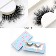 visofree 3D lashes mink 25mm fluffy thick faux mink Lashes Butterflies lash cases packaging cruelty free false eyelashes 3DB12 2024 - buy cheap