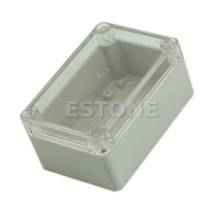 Plastic Waterproof Clear Cover Electronic Project Box Enclosure Case 100x68x50mm S25 19 dropship 2024 - buy cheap