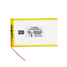 Li-po-batería recargable de polímero de litio, 3,7 V, 4500mah, 3970125, para GPS, tableta, PC, almohadilla de DVD medio 2024 - compra barato