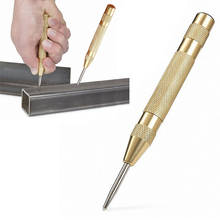 New 5'' Automatic Center Pin Punch Spring Loaded Marking Starting Hole Tool Gold 2024 - buy cheap