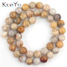 Natural Stone Yellow Chrysanthemum Agates Onyx Beads Loose Spacer Beads For Jewelry Making 4/6/8/10/12mm Diy Bracelet Necklace 2024 - buy cheap