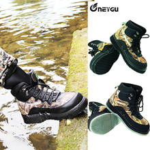NEYGU outdoor quick-dry wading shoes with felt sole ,anti-slippery fly fishing wader boots 2024 - buy cheap