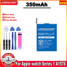LOSONCOER A1578 350mAh Battery For Apple watch Series 1 Series 2 38mm 42mm Real Capacity Series1 Series2 Battery 2024 - buy cheap