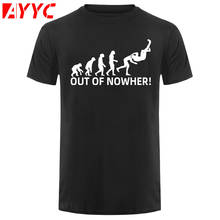 Camiseta de algodão unissex ayyc, camiseta com estampa divertida rko outta banheiro 2024 - compre barato