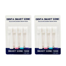 Cabeça de escova de dentes elétrica, conjunto de substituição para escova de dentes sônica higiene e cuidados com 899 (8 cabeças) para sg910 sgnovos sg958 sg949 sg575 2024 - compre barato