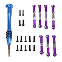 Metallic Pull Rod Kit for Wltoys 144001 124019 124018 1/12 1/14 RC Car 2024 - buy cheap