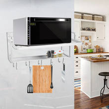 Kitchen Storage Cabinet, Microwave Oven Rack, Oven Storage Rack, Storage Rack,Printer Rack Space Aluminum Double Layers Shelf 2024 - купить недорого