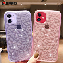Luxury Transparent Soft Silicone Phone Case For iPhone 11 Pro XS MAX X XR 8 7 6 6S Plus SE 2 2020 Glitter Diamond Texture Cover 2024 - buy cheap