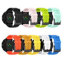 Correia de relógio inteligente de silicone, pulseira para suunto an esportiva/esportiva, hr, para suunto 9 baro/d5, bracelete de relógio inteligente de esporte 2024 - compre barato