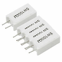 10 x 5W 100 Ohm 5% Radial Ceramic Cement Power Resistors 2024 - buy cheap