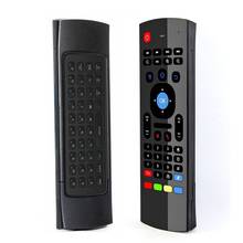 Mando de teclado inalámbrico MX3, 2,4G, Control remoto, Air Mouse para Smart Android 7,1 TV Box para x96 mini s905w tx3 tvbox 2024 - compra barato