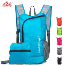 Mochila de caminhada portátil, masculina, feminina, casual, pacote de pele, viagem, bagagem, esportes ao ar livre, acampamento, caminhada 2024 - compre barato