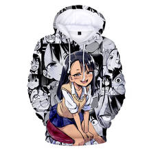 2021 Anime Nagatoro Hayase 3D Hoodies Men Women Fashion Sweatshirts Hot sale Kids Comic Sportswear Cartoon Nagatoro Hayase Tops 2024 - buy cheap
