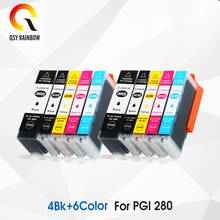 Совместимость pgi280 cli281 PGI 280 для замены Canon принтерам PIXMA TR8520 TS6120 TS8120 TS9120 принтер PGI280 2024 - купить недорого