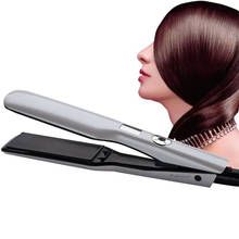 Cabelo profissional volumizer plana ferros creamic alisador de cabelo pente escova curler e alisador de cabelo portátil em linha reta ferro 2024 - compre barato