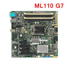 Для hp ProLiant ML110 G7 DL120 G7 рабочего Материнская плата 625809-002 625809-001 644671-001 аккумулятор большой емкости LGA1155 2024 - купить недорого